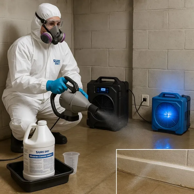 Sanitization and Odor Removal process in Ball Ground, GA