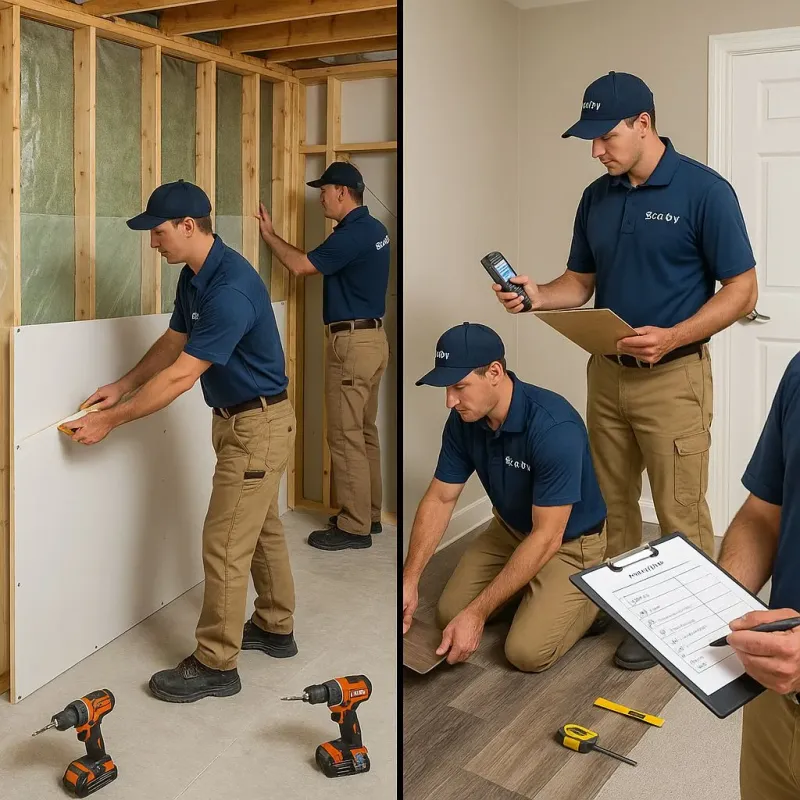 Repairs and Reconstruction process in Ball Ground, GA