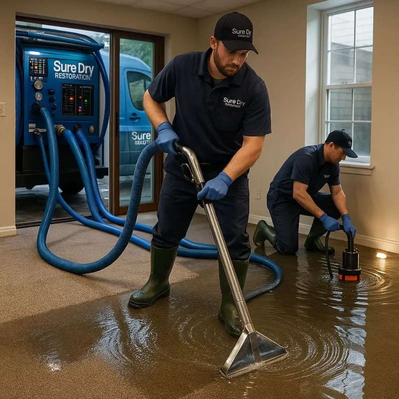 Water Extraction and Removal process in Ball Ground, GA